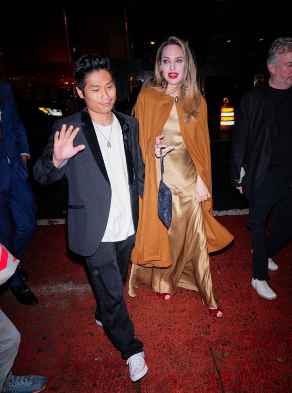 Pax Jolie-Pitt and Angelina Jolie